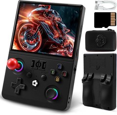 R36MAX 2 Retro Handheld Game Console 64 GB with 20,000+ Games and IPS HD Screen