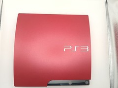 PS3 Slim Console CECH-3000B Scarlet Red 320GB Boxed PlayStation 3 Tested Working