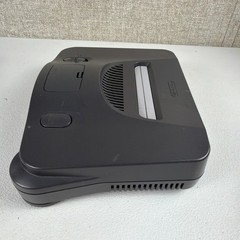 Nintendo 64 Console ONLY – NUS-001 (USA) – Charcoal Tested Working W/ Jumper Pak