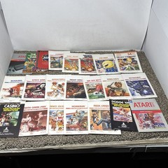 Atari 2600 System Bundle with Console 18 Games Joystick Paddles and More LOT