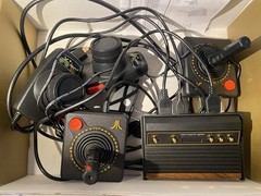 Atari Flashback 12 Gold HDMI Console 130 Classic Games w/ Pedals AR3080B