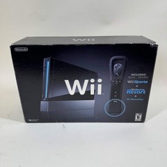 Nintendo Wii Video Game Console RVL-101 Black