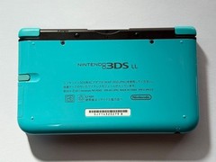 Nintendo 3DS LL XL Console Turquoise Black w/Stylus Box Tested Working #492
