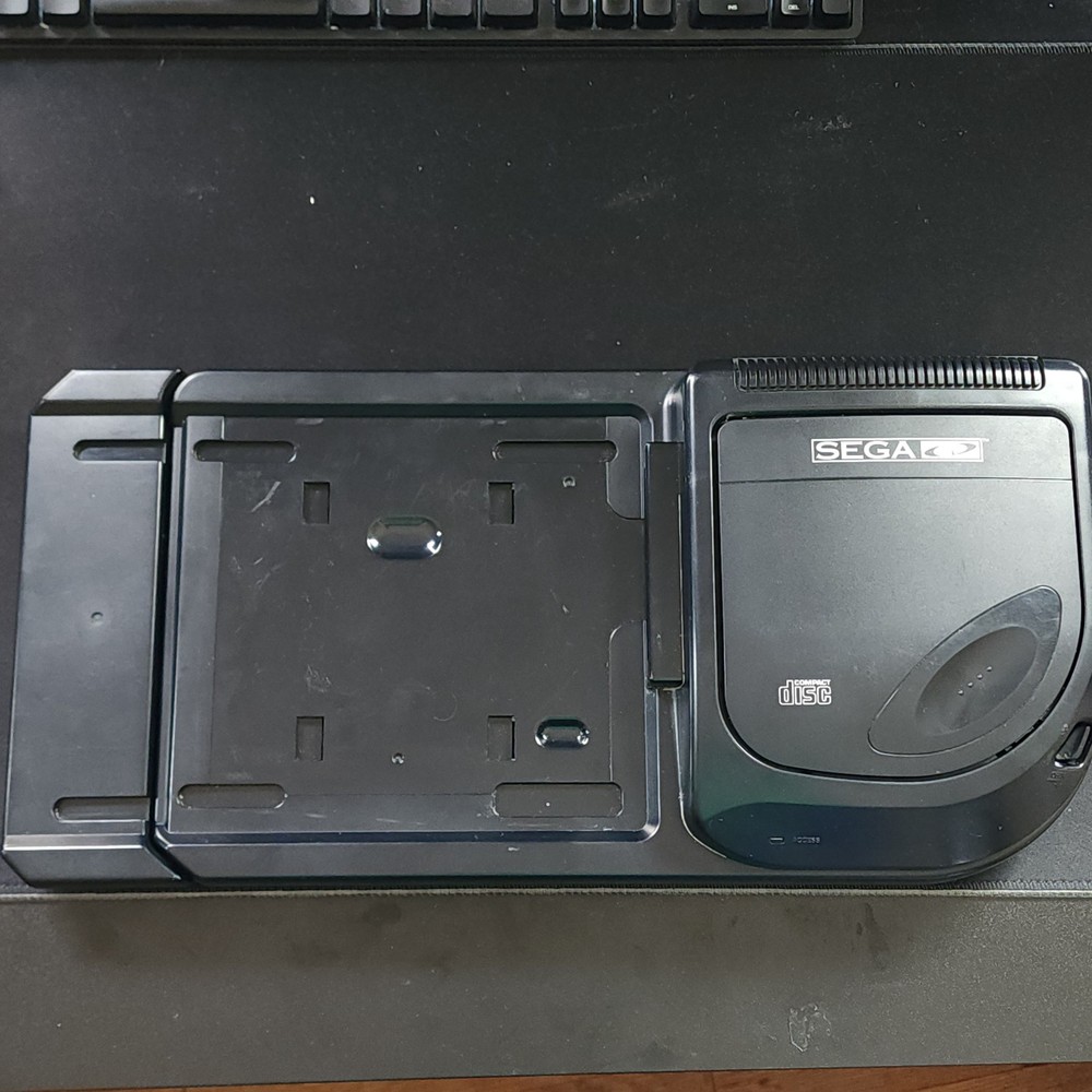 Sega CD Model 2 With Extender Console ONLY MK-4102 [Tested Working]