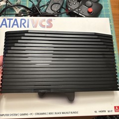 Atari VCS 800 Black Walnut Bundle 4K Console Wi-Fi Streaming PC Mode