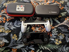 Trimui Smart Pro With Crossmix Os. Two Cases, Screen Protector, And Grip.