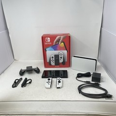 Nintendo Switch OLED Model HEG-001 Handheld Console – 64GB – White