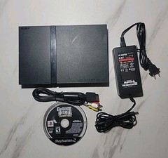 Sony PlayStation 2 Slim PS2 (SCPH-77001) Console Tested Working