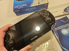 Sony PlayStation Vita Black Handheld Game Console In Box 3G Wifi Model + 16GB