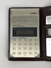 Casio MQ-11 Vintage Micro Computer Quartz Calculator Clock Made in Japan