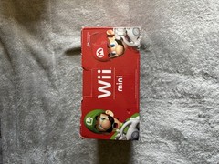 Wii Mini Console Red With Original Mario Kart Box