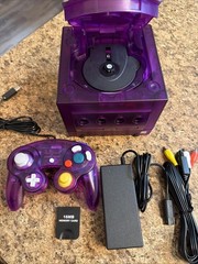 🔥 Nintendo GameCube NGC – Translucent Purple, Recapped Laser, Bundle ‼️