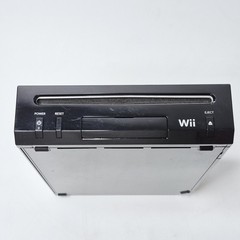 Nintendo Wii Replacement Console Only BLACK RVL-101 Tested Works * NO CORDS *