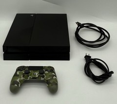 Sony PlayStation 4 PS4 500GB Black Console System CUH-1001A + Extras All Tested