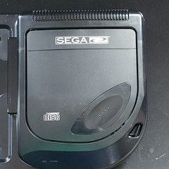 Sega CD Model 2 With Extender Console ONLY MK-4102 [Tested Working]
