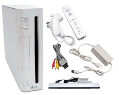 Nintendo Wii Console Bundle **CHOOSE** Black White System + Controllers + Game