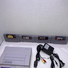 SuperNintendo SNES SystemConsole Bundle W/Controller Wires Sport Games AllTested