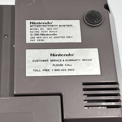Original Nintendo NES Console Bundle Cables 2 Controllers + Super Mario Bros 3