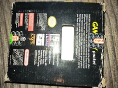 Game Boy Pocket Yellow Console Empty Box Only Nintendo