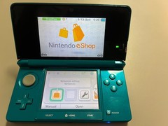 Nintendo 3DS Handheld System – Aqua Blue – No Charger