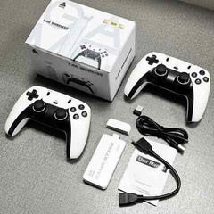 M15 Pro 4K Game Stick Console – 64GB/128GB with Wireless Gamepads & Classic Game
