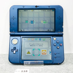 [EX+1] New Nintendo 3DS LL XL Metallic Blue console NTSC-J RED-001 26-05-118