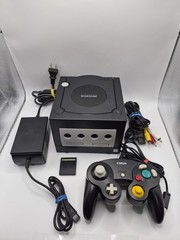 Nintendo GameCube Console Bundle Tested Works Controller Cables DOL-001 Cleaned
