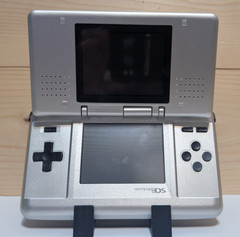 Nintendo DS NTR/Fat/Original Silver Reshelled W/USB Cable New Battery & USB-C