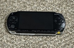 Sony PSP 1001 Console System Piano Black w/ Charger Authentic Tested Handheld