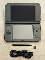 New Nintendo 3DS LL XL Metallic Black Region Free USA Seller Very Good