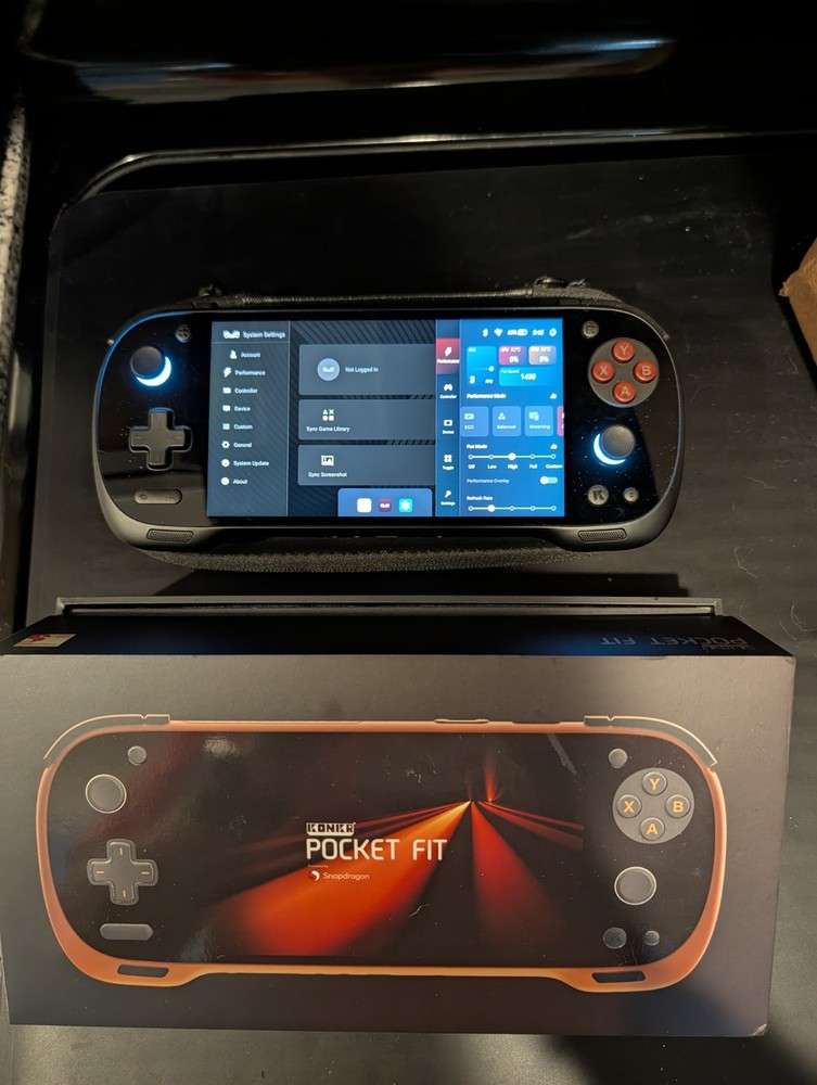 KONKR Pocket Fit 8gb Ram 128GB 1080p 144hz SD G3 Gen 3