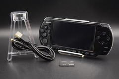 Sony PSP-3000 Piano Black Handheld Console Region Free Tested Good Condition