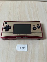 Nintendo Gameboy Micro Famicom Model 20th Anniversary Edition Console T010
