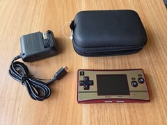 Nintendo Game Boy Micro 20th Anniversary Edition Famicom W/charger