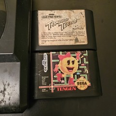 Sega Genesis 16-Bit Console- Controller – Trampoline Terror -Ms. Pacman – Tested