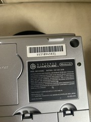 Nintendo GameCube DOL-001 Console Platinum With 3 Games, Cords And Controller.