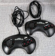 Sega Genesis Mini Authentic Console w/ Controllers & Cables Tested Working