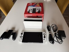 Nintendo Switch OLED-Excellent-Adult Owned-Smoke Free-Original Box
