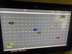 Atari 2600 4-Switch Console Bundle Lot + 7 Games Joysticks Power Cord Video