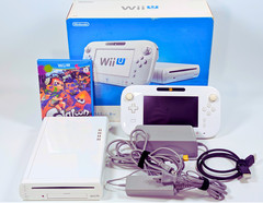 Nintendo Wii U basic Set White + Splatoon game 8GB Game Console – Tested Japan