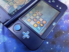 LOOPY USB-C INBUILT CAPTURE CARD Blue New Nintendo 3DS XL Console 128gb UV SHELL