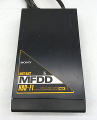 MSX SONY MFDD Micro Floppydisk Drive HBD-F1 HIT BIT 100V 10W 50/60Hz As Is