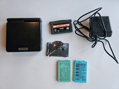 Nintendo Game Boy Advance SP Handheld System – Graphite AGS-001 Includes Charger