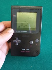 Nintendo Game Boy Pocket Handheld System – Black And Silver Tested