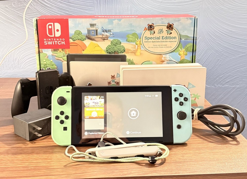 Nintendo Switch Special Edition Animal Crossing