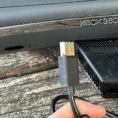 Microsoft Xbox 360 Console 2 Controllers Kinect Untested For Parts or Repair