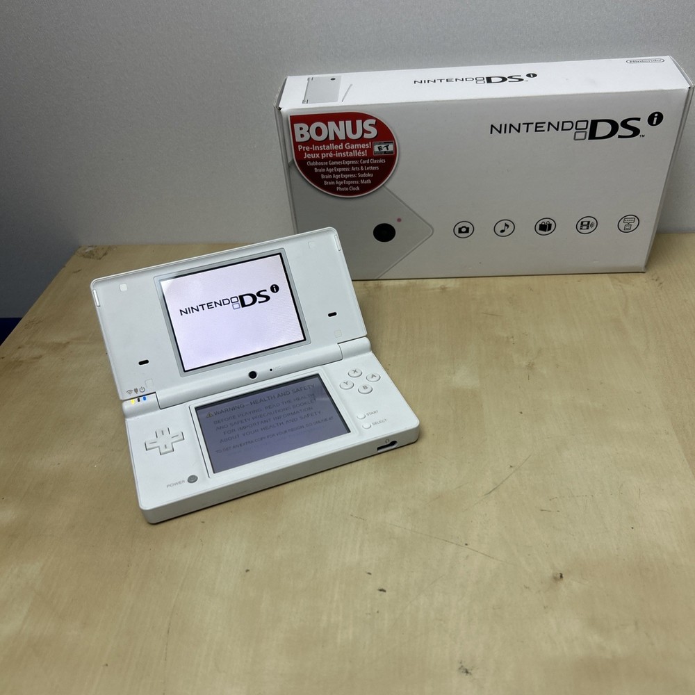 Nintendo Dsi Handheld White With Original Box Only (Read)
