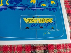 Vectrex Console VectrexWraps VectorPatrol, 1st Edition 35/35 Limited Rare 2014
