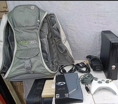 Xbox 360 Bundle Console Travel Backpack Controller Collectors Edition Of Halo