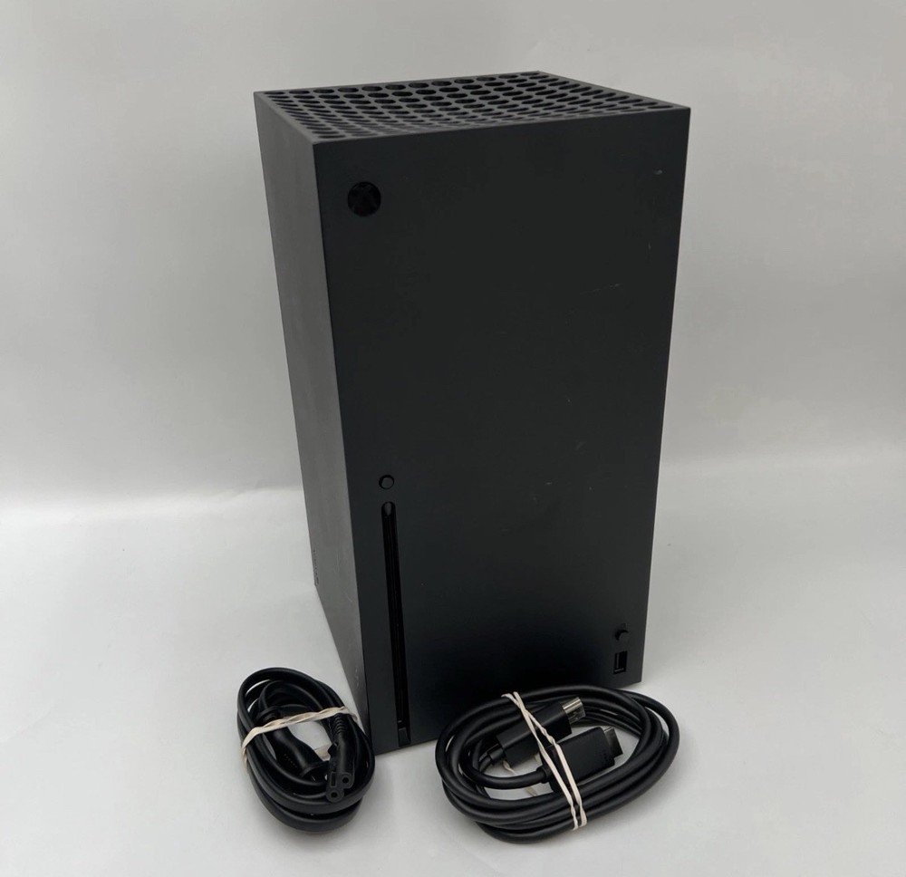 Microsoft Xbox Series X Console 1TB SSD – Carbon Black With White Controller